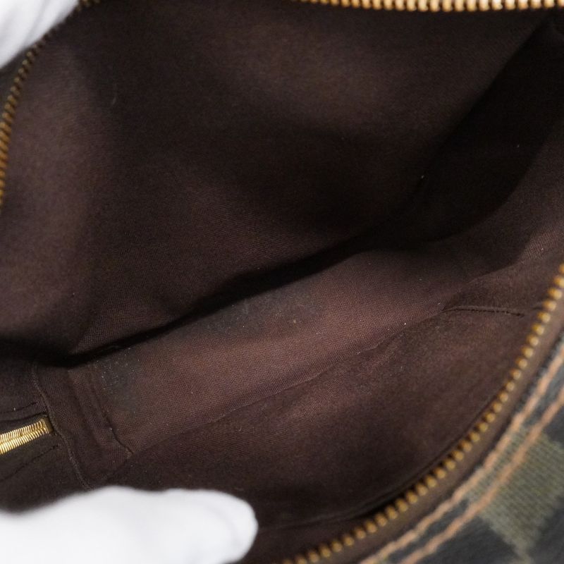 Louis Vuitton Shoulder Bag Damier Olaf PM N41442 Ebene Womens