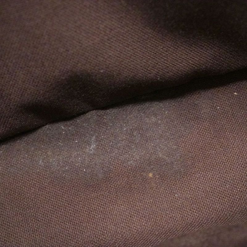 Louis Vuitton Shoulder Bag Damier Olaf PM N41442 Ebene Womens