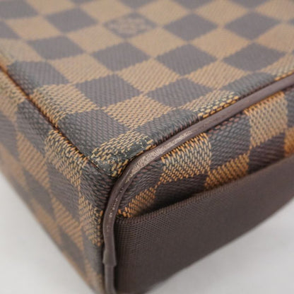 Louis Vuitton Shoulder Bag Damier Olaf PM N41442 Ebene Womens