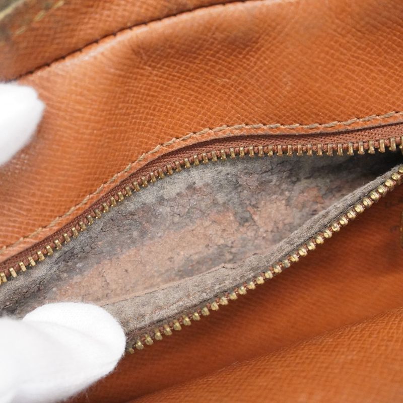 Louis Vuitton Clutch Bag Monogram Marly Dragonne GM M51825 Brown Men's