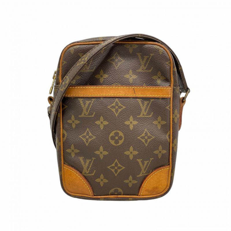 Louis Vuitton Shoulder Bag Monogram Danube M45266 Brown Ladies