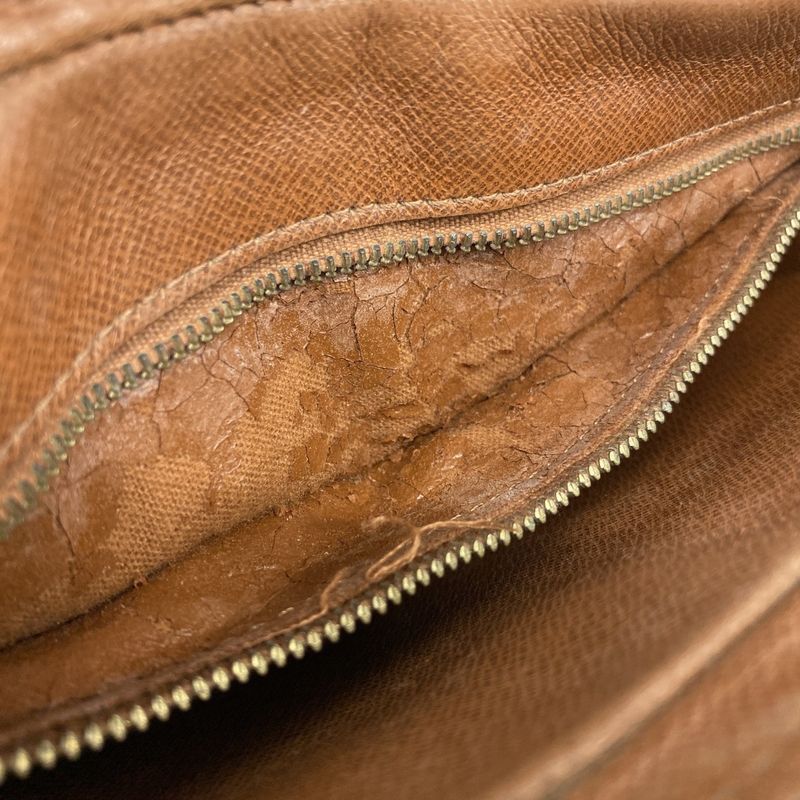 Louis Vuitton Clutch Bag Monogram Marly Dragonne GM M51825 Brown Men's