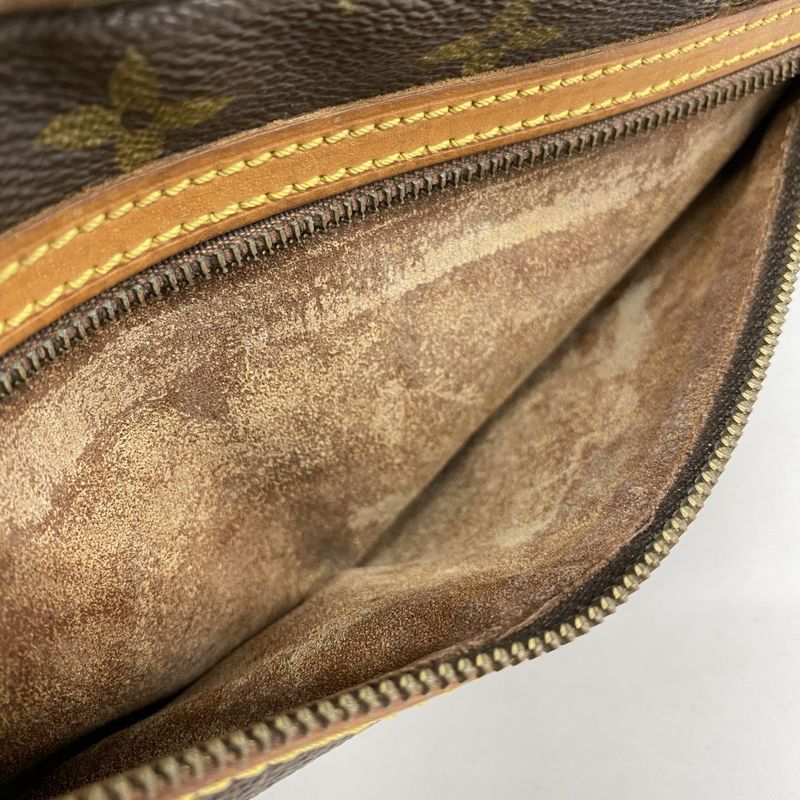 Louis Vuitton Clutch Bag Monogram Marly Dragonne GM M51825 Brown Men's