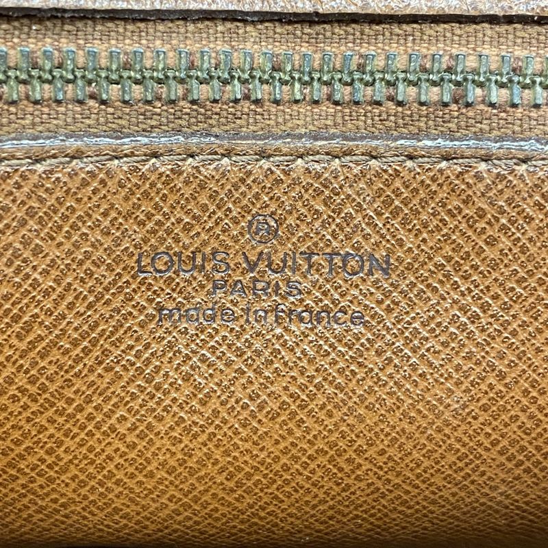 Louis Vuitton Clutch Bag Monogram Marly Dragonne GM M51825 Brown Men's