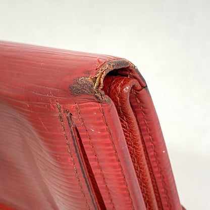 Louis Vuitton Epi Portefeuille Koala M5801e Rouge Women's Trifold Wallet