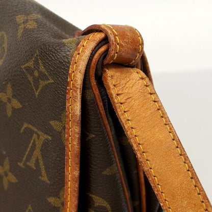Louis Vuitton Shoulder Bag Monogram Saumur 30 M42256 Brown Ladies