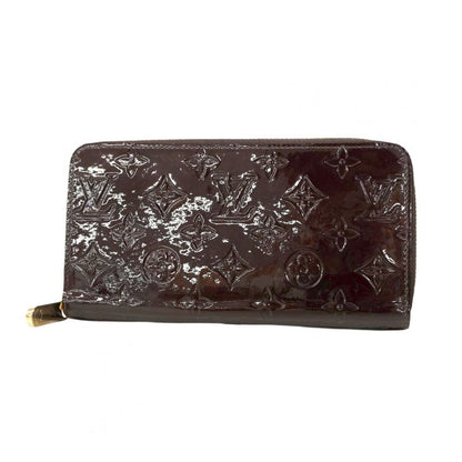Louis Vuitton Vernis Zippy Wallet M9352 Amarante Women's Long Wallet