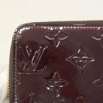 Louis Vuitton Vernis Zippy Wallet M9352 Amarante Women's Long Wallet