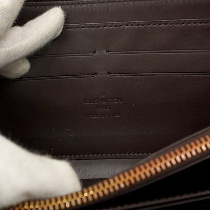 Louis Vuitton Vernis Zippy Wallet M9352 Amarante Women's Long Wallet