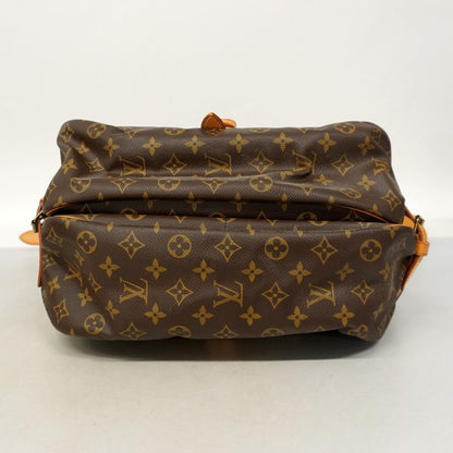 Louis Vuitton Shoulder Bag Monogram Saumur 35 M42254 Brown Ladies