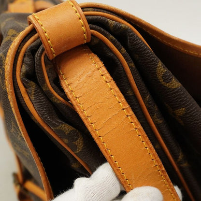 Louis Vuitton Shoulder Bag Monogram Saumur 35 M42254 Brown Ladies