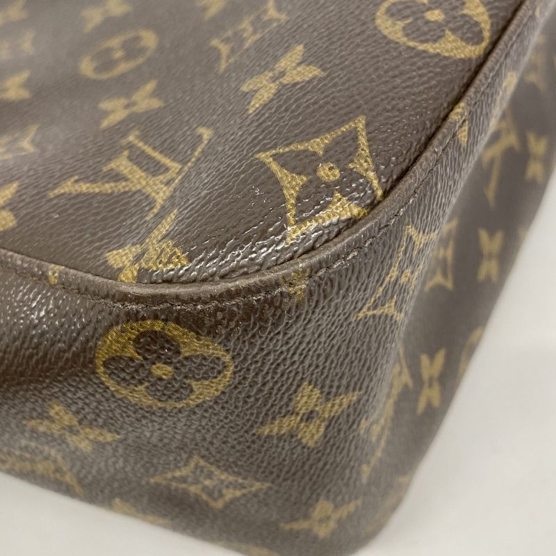 Louis Vuitton Shoulder Bag Monogram Looping GM M51145 Brown Ladies