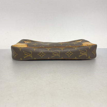 Louis Vuitton Clutch Bag Monogram Marly Dragonne GM M51825 Brown Men's