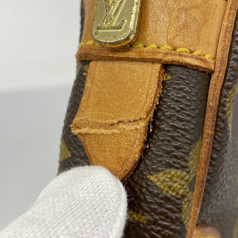 Louis Vuitton Clutch Bag Monogram Marly Dragonne GM M51825 Brown Men's