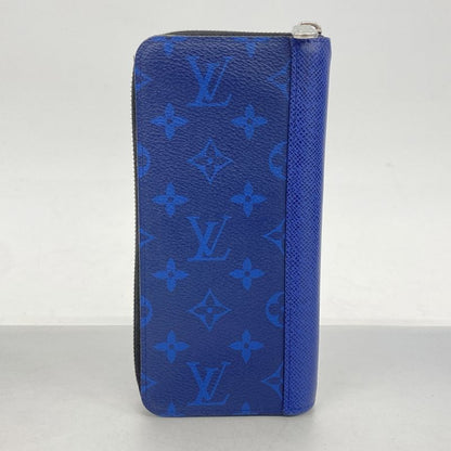 Louis Vuitton Long Wallet Taigarama Zippy Wallet Vertical M30447 Cobalt Men's