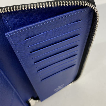 Louis Vuitton Long Wallet Taigarama Zippy Wallet Vertical M30447 Cobalt Men's