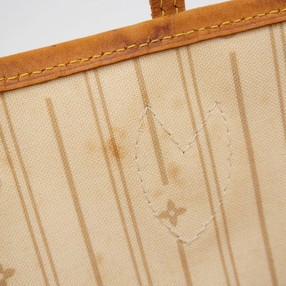 Louis Vuitton Tote Bag Damier Azure Neverfull PM N51110 White Ladies