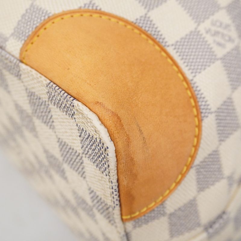 Louis Vuitton Tote Bag Damier Azure Hampstead MM N51206 White Women's