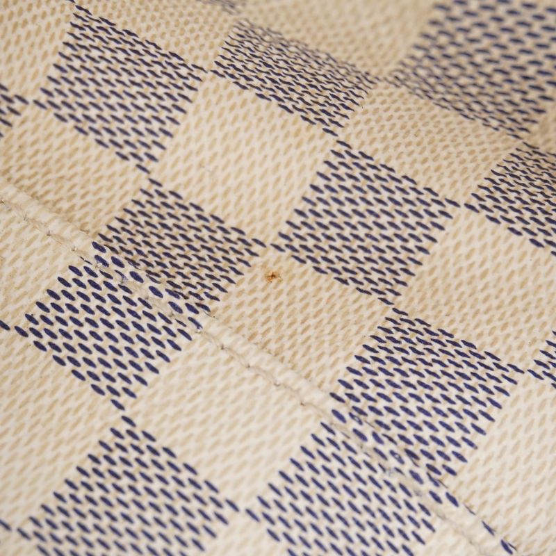 Louis Vuitton Tote Bag Damier Azure Hampstead MM N51206 White Women's