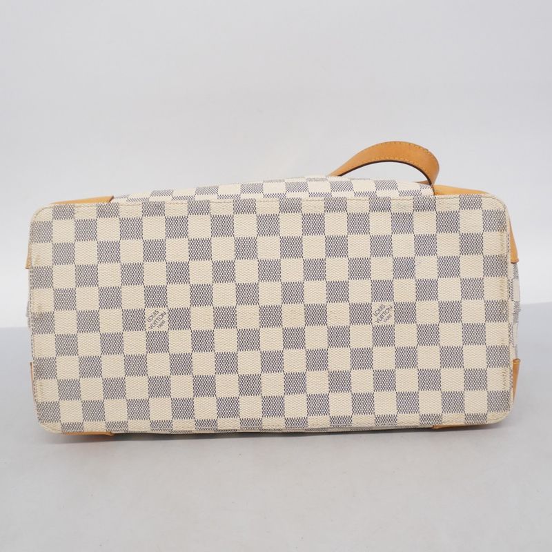 Louis Vuitton Tote Bag Damier Azure Hampstead MM N51206 White Women's
