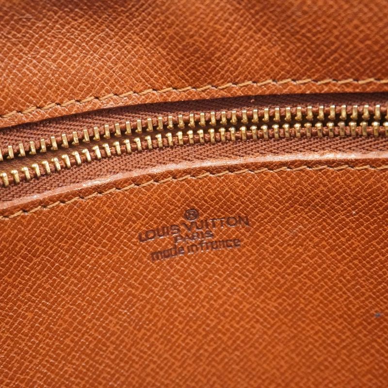 Louis Vuitton Shoulder Bag Monogram Genefeuille GM M51225 Brown Ladies