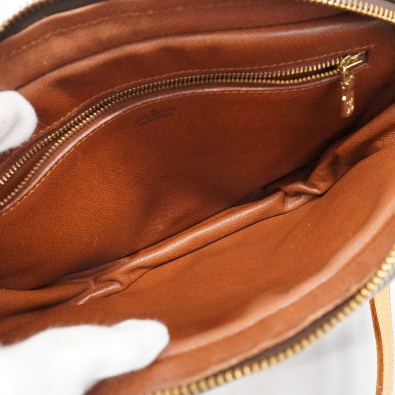 Louis Vuitton Shoulder Bag Monogram Genefeuille GM M51225 Brown Ladies