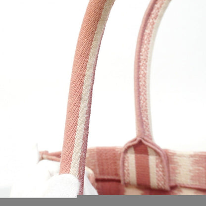 Christian Dior Tote Bag Book Tote Canvas Pink [Used] Women's