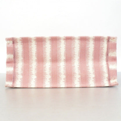 Christian Dior Tote Bag Book Tote Canvas Pink [Used] Women's