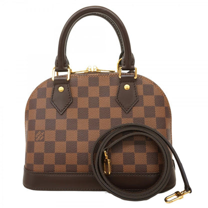 Louis Vuitton Handbag Damier Alma BB N40606 Ebene 2way bag [Used]