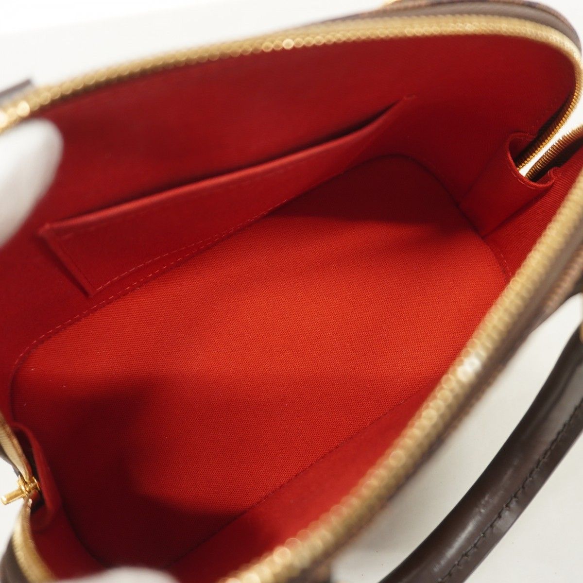 Louis Vuitton Handbag Damier Alma BB N40606 Ebene 2way bag [Used]