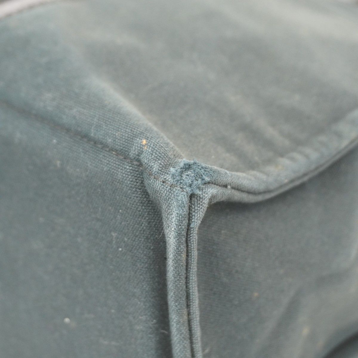 Hermes Tote Bag Fool toe GM Canvas Black Silver Hardware [Used] Women's