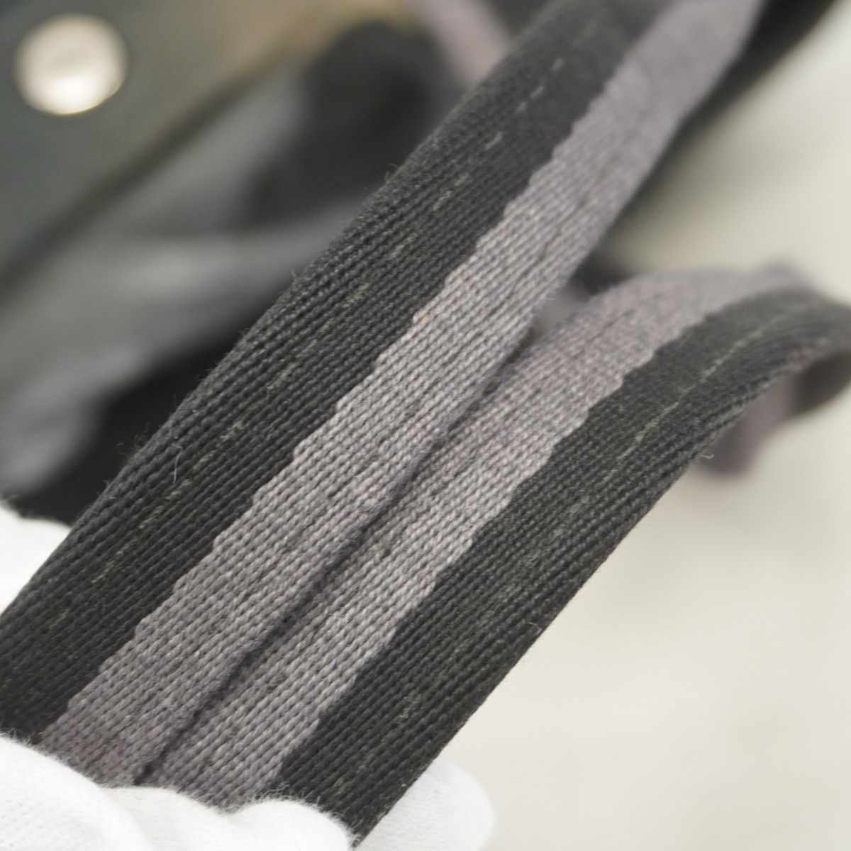 Hermes Tote Bag Fool toe GM Canvas Black Silver Hardware [Used] Women's