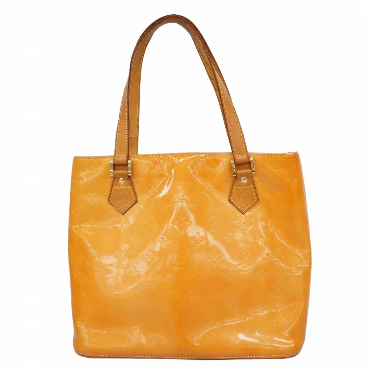 Louis Vuitton Tote Bag Vernis Houston M91054 Rose [Used] Women's