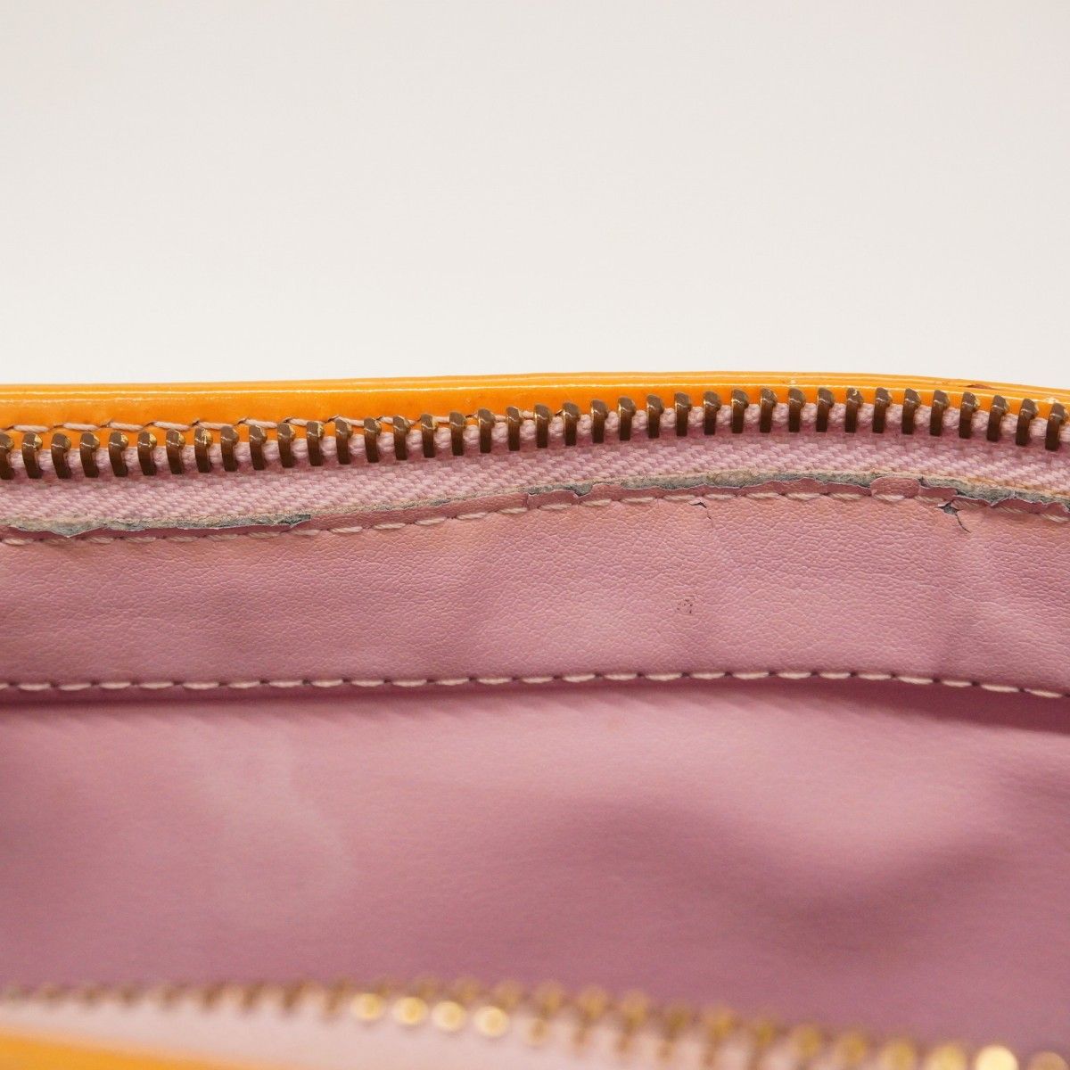 Louis Vuitton Tote Bag Vernis Houston M91054 Rose [Used] Women's