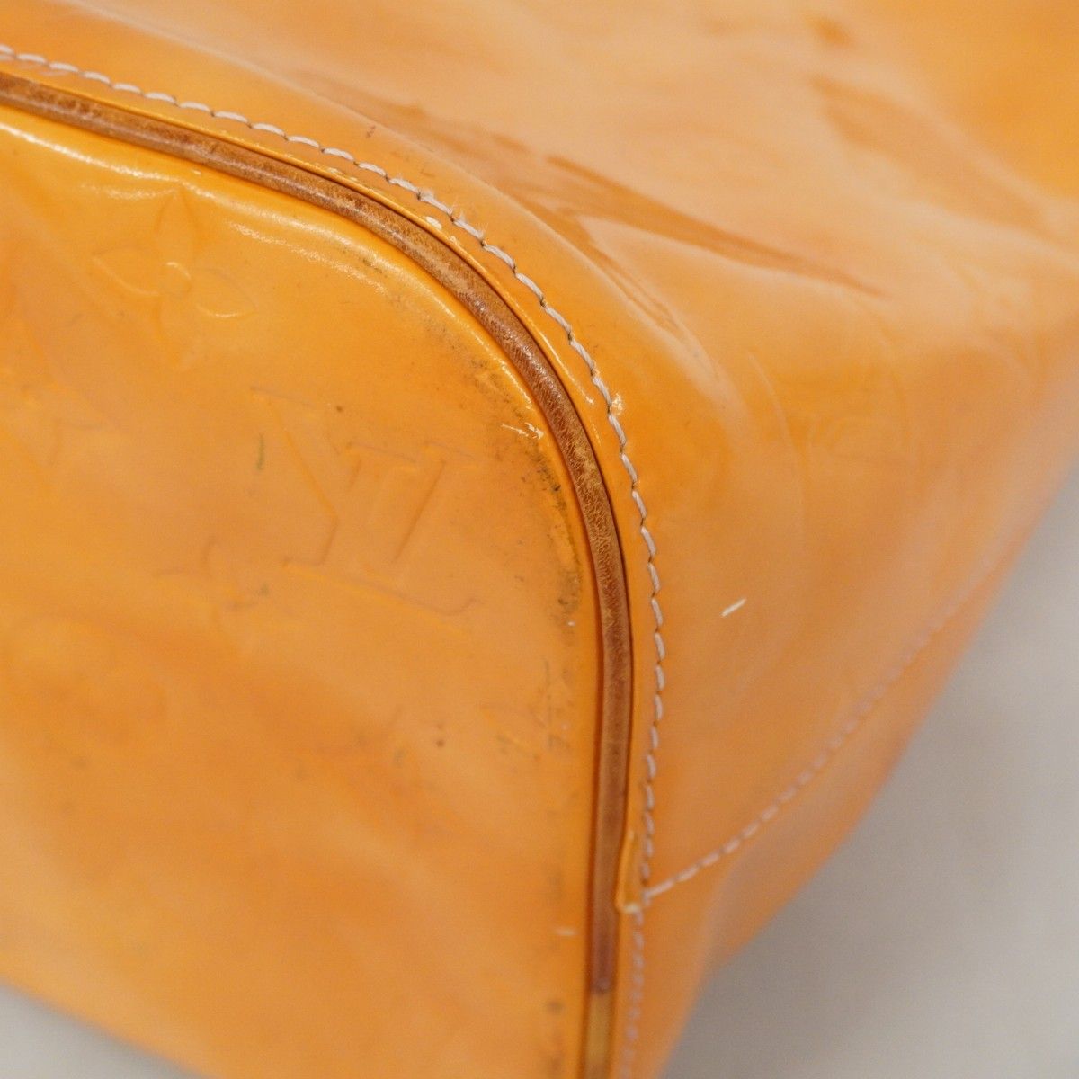 Louis Vuitton Tote Bag Vernis Houston M91054 Rose [Used] Women's