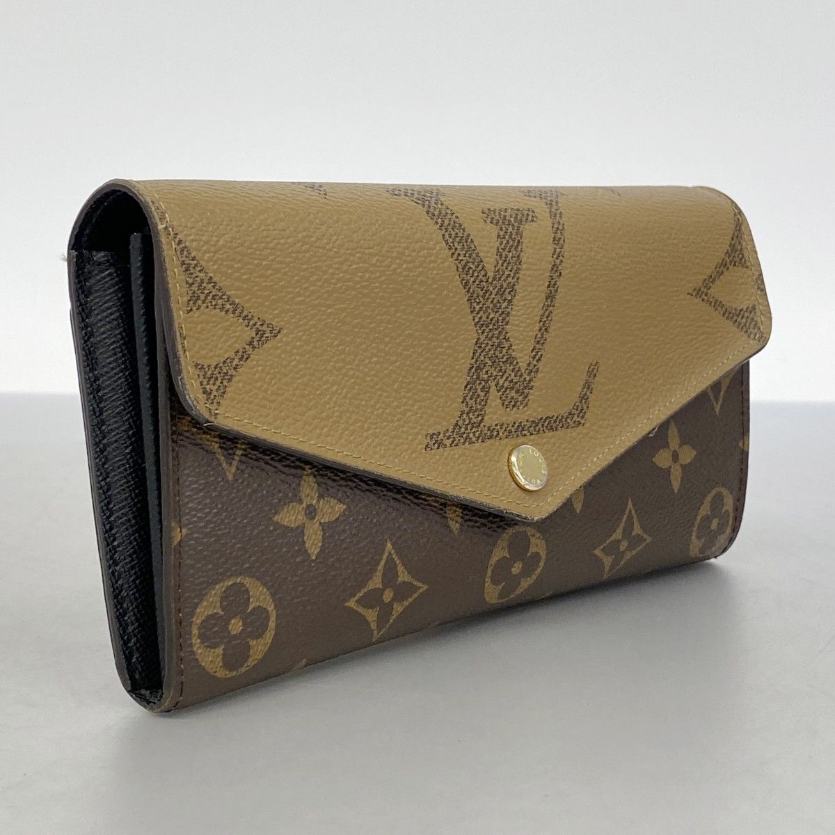 Louis Vuitton Long Wallet Monogram Giant Reverse Portefeuille Sarah