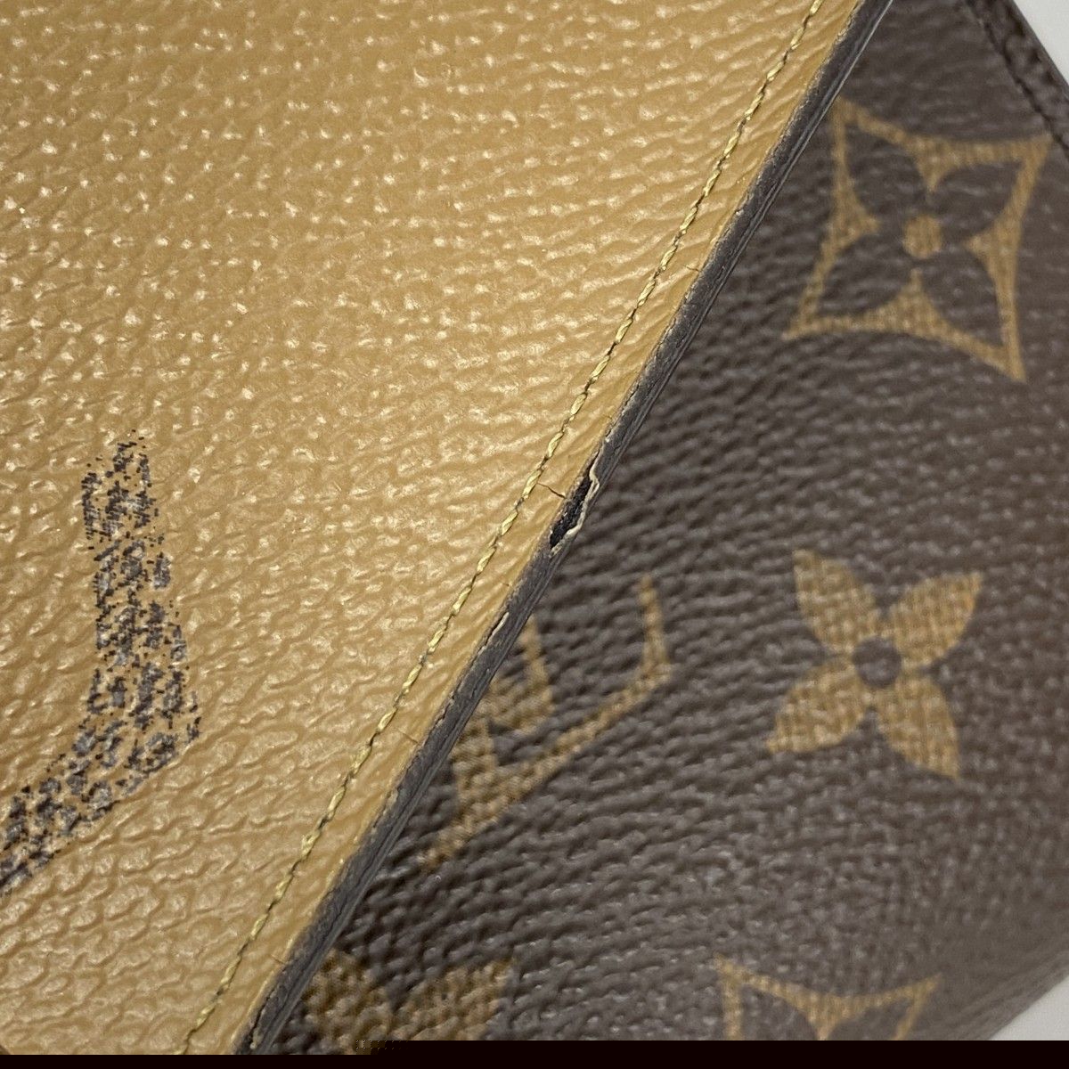 Louis Vuitton Long Wallet Monogram Giant Reverse Portefeuille Sarah