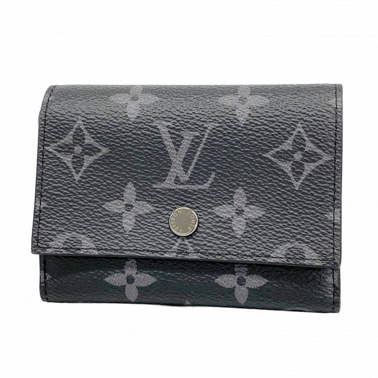 Louis Vuitton Trifold Wallet Monogram Eclipse Victor Wallet M12598