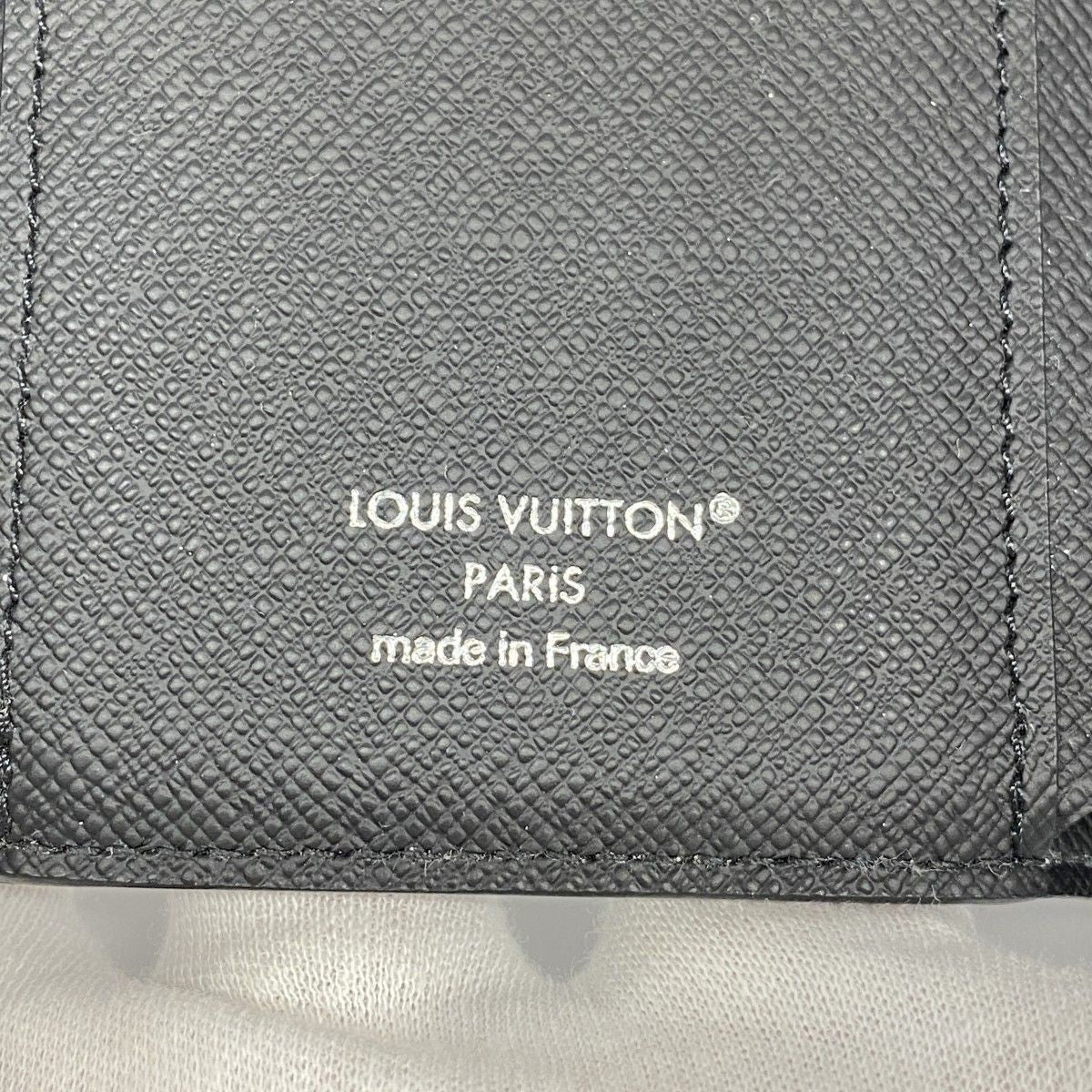 Louis Vuitton Trifold Wallet Monogram Eclipse Victor Wallet M12598