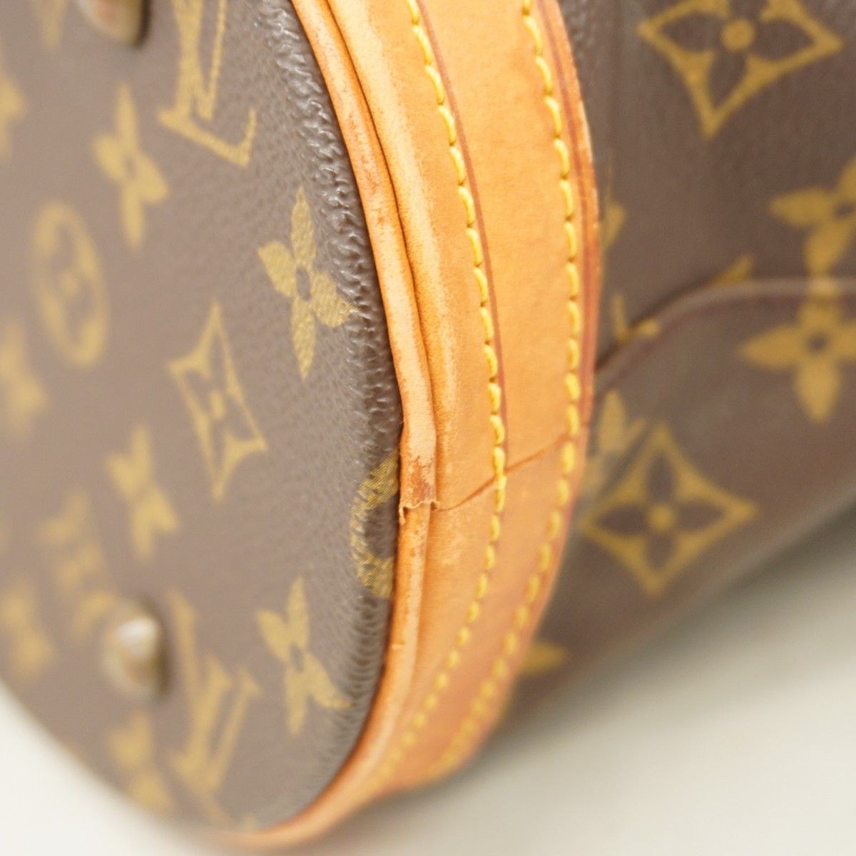 Louis Vuitton Tote Bag Monogram Bucket PM M42238 Brown [Used] Women's