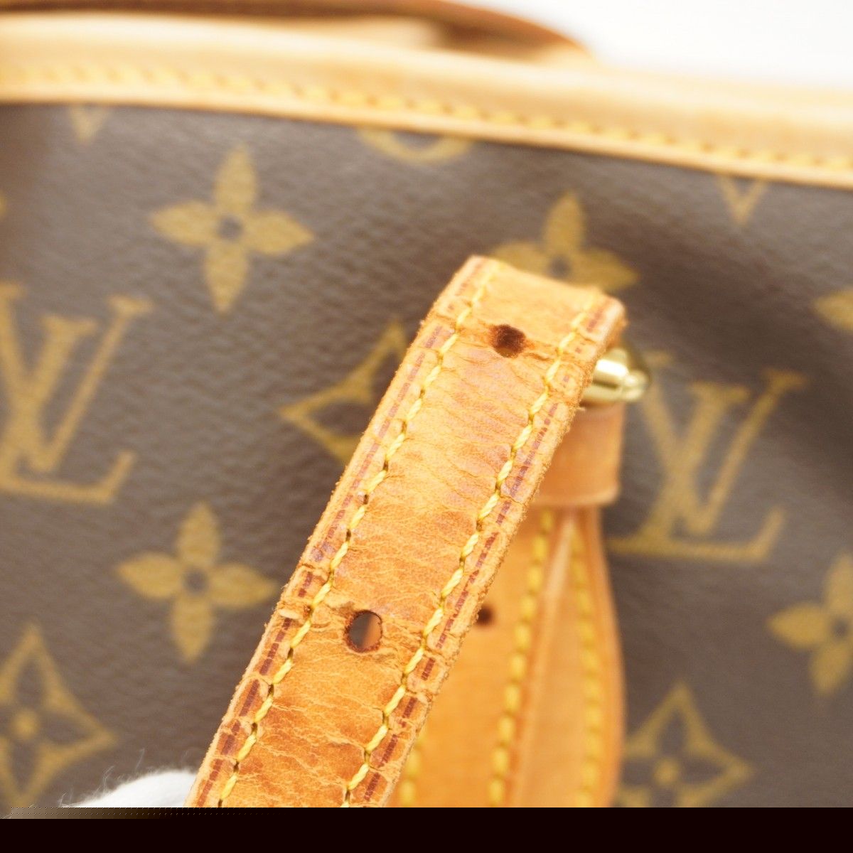 Louis Vuitton Tote Bag Monogram Bucket PM M42238 Brown [Used] Women's