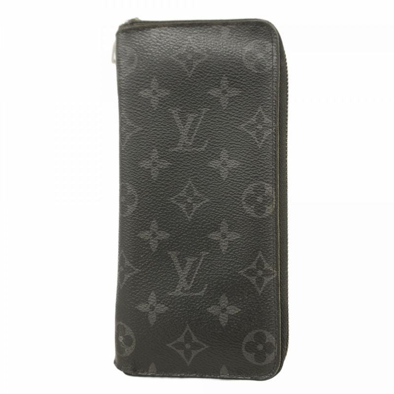 Louis Vuitton Long Wallet Monogram-Eclipse Zippy Wallet Vertical M62295