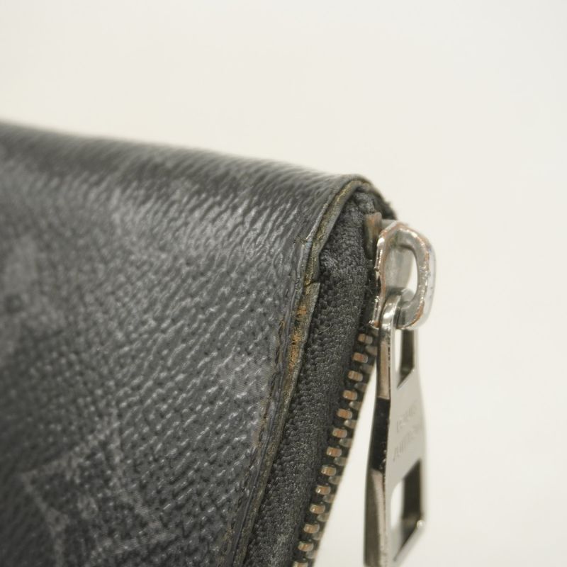 Louis Vuitton Long Wallet Monogram-Eclipse Zippy Wallet Vertical M62295