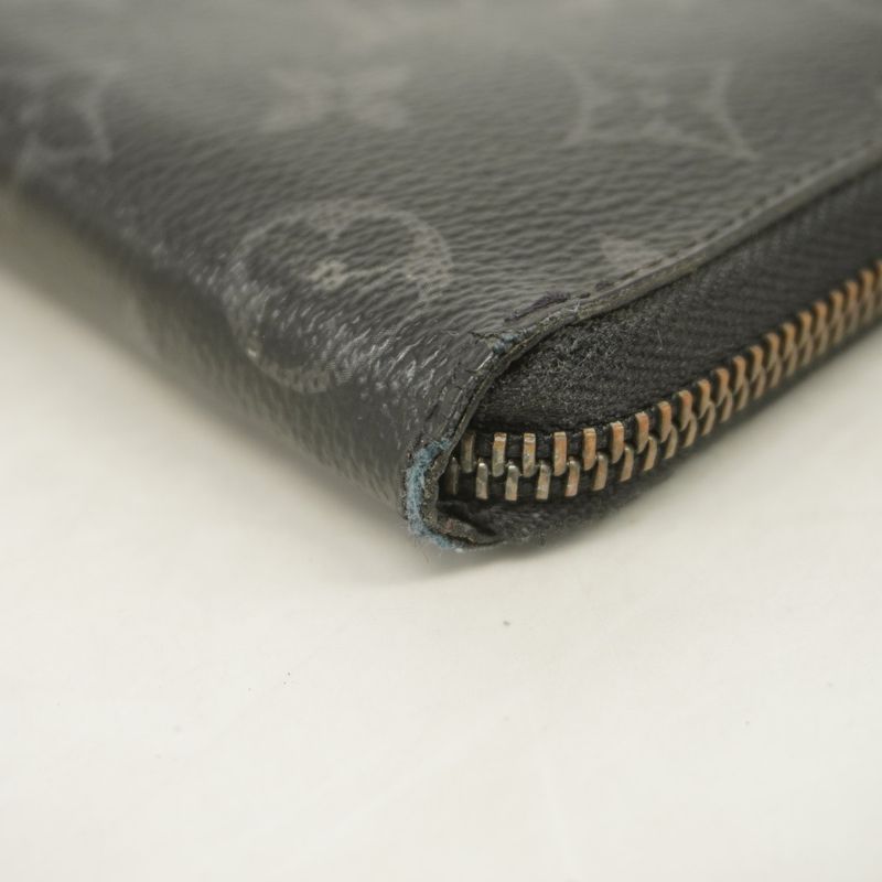 Louis Vuitton Long Wallet Monogram-Eclipse Zippy Wallet Vertical M62295