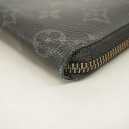 Louis Vuitton Long Wallet Monogram-Eclipse Zippy Wallet Vertical M62295