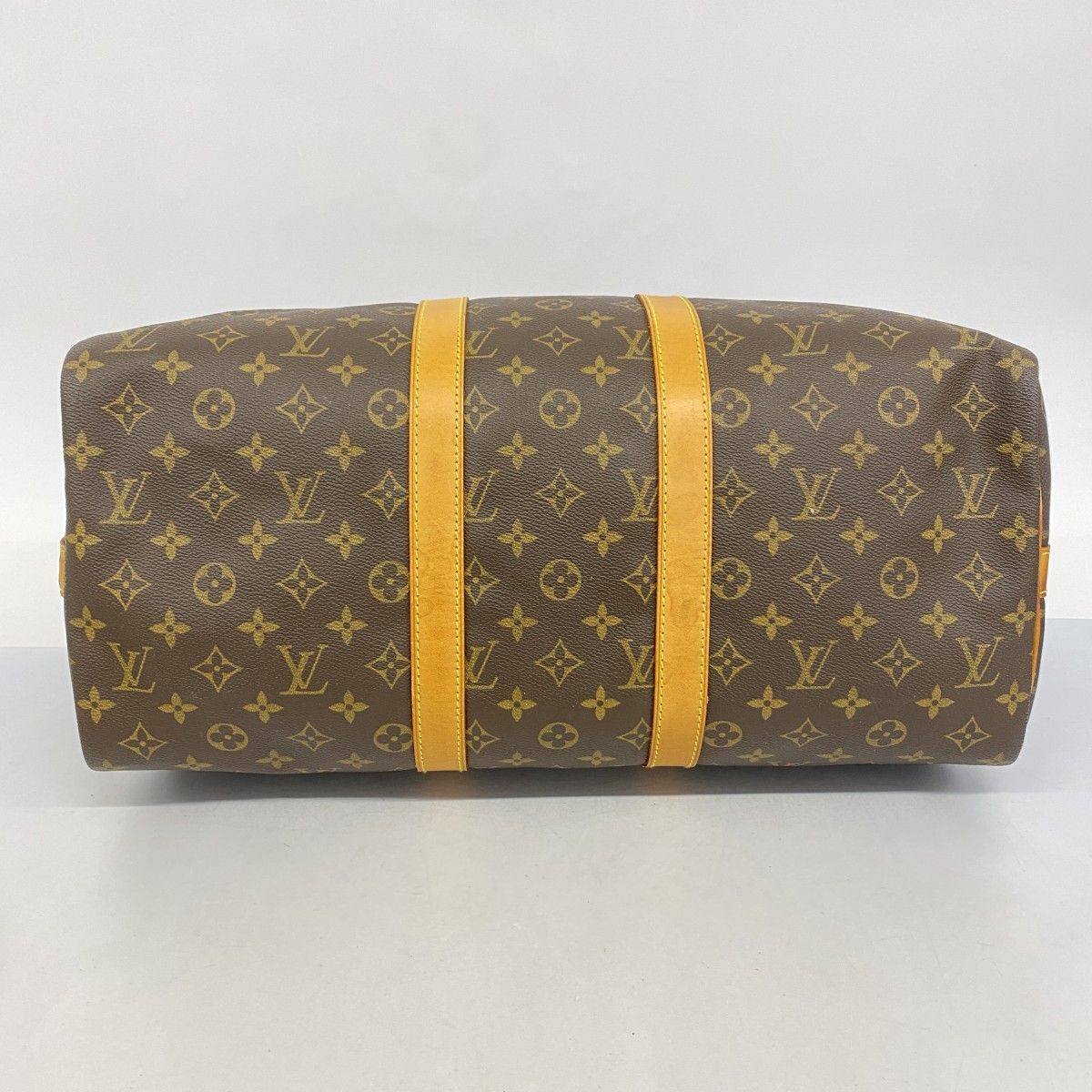 Louis Vuitton Boston Bag Monogram Keepall Bandouliere 45 M41418 Brown