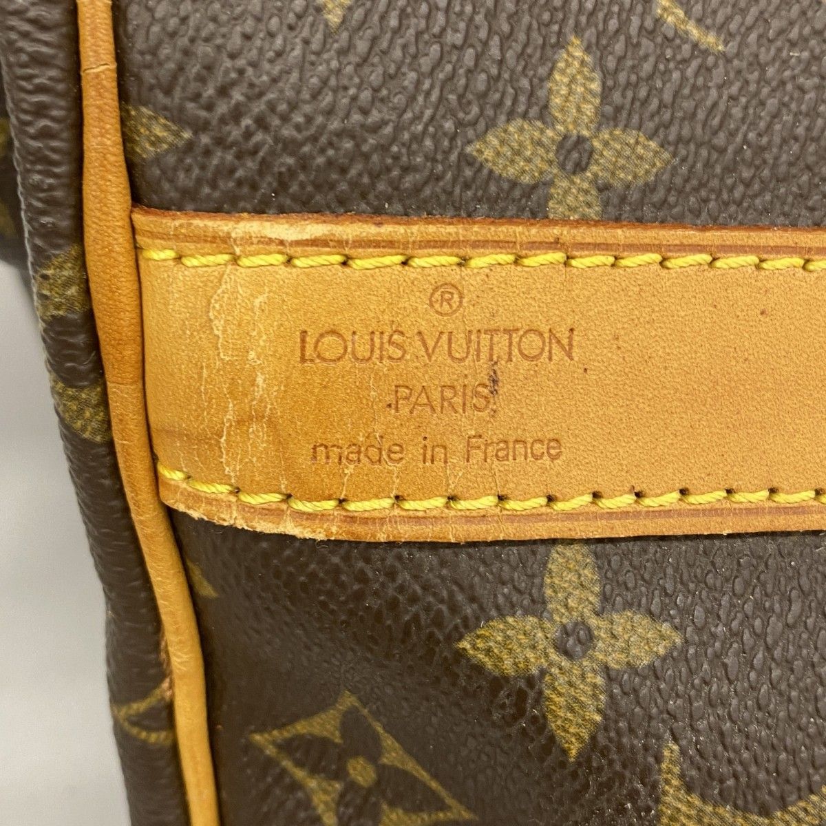 Louis Vuitton Boston Bag Monogram Keepall Bandouliere 45 M41418 Brown