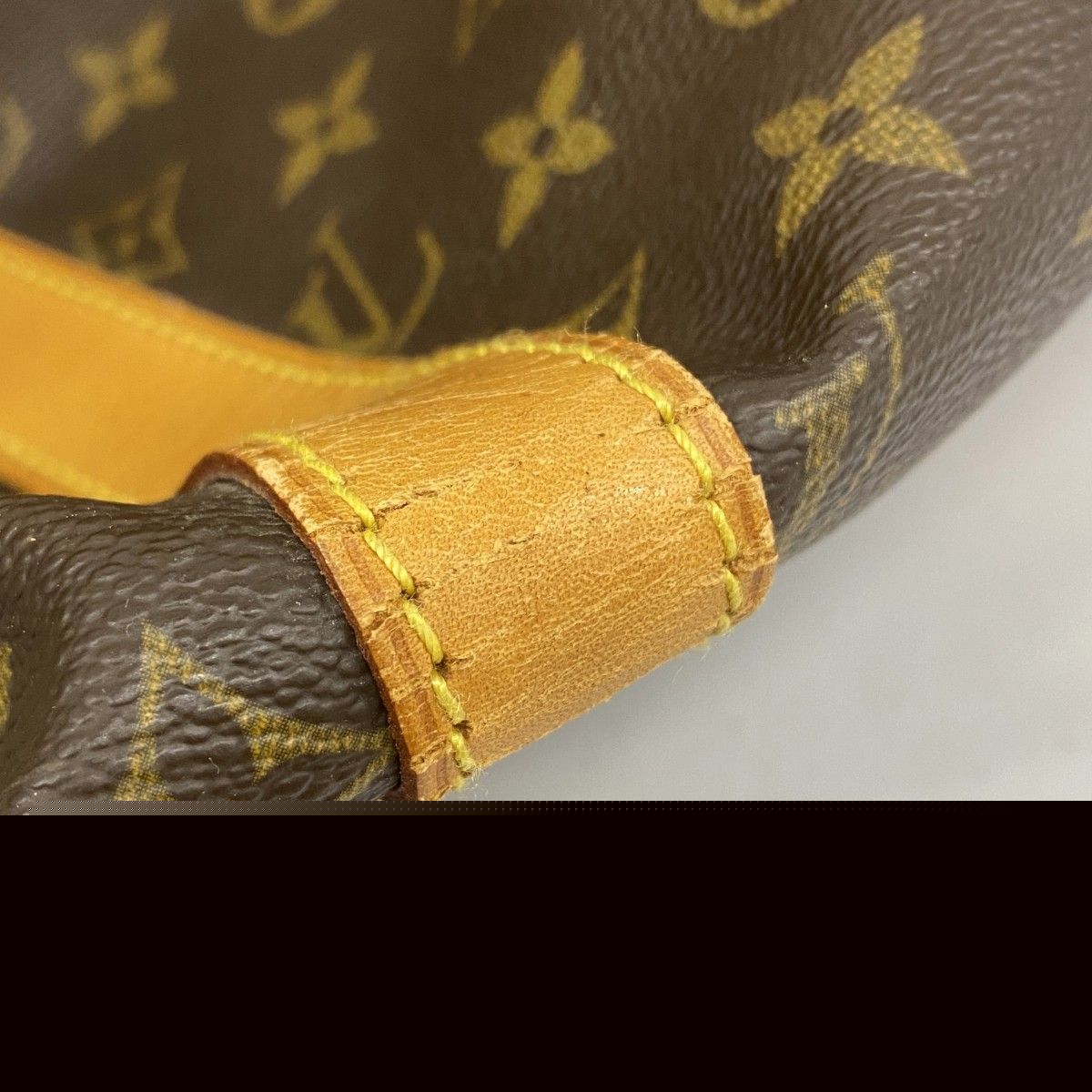 Louis Vuitton Boston Bag Monogram Keepall Bandouliere 45 M41418 Brown