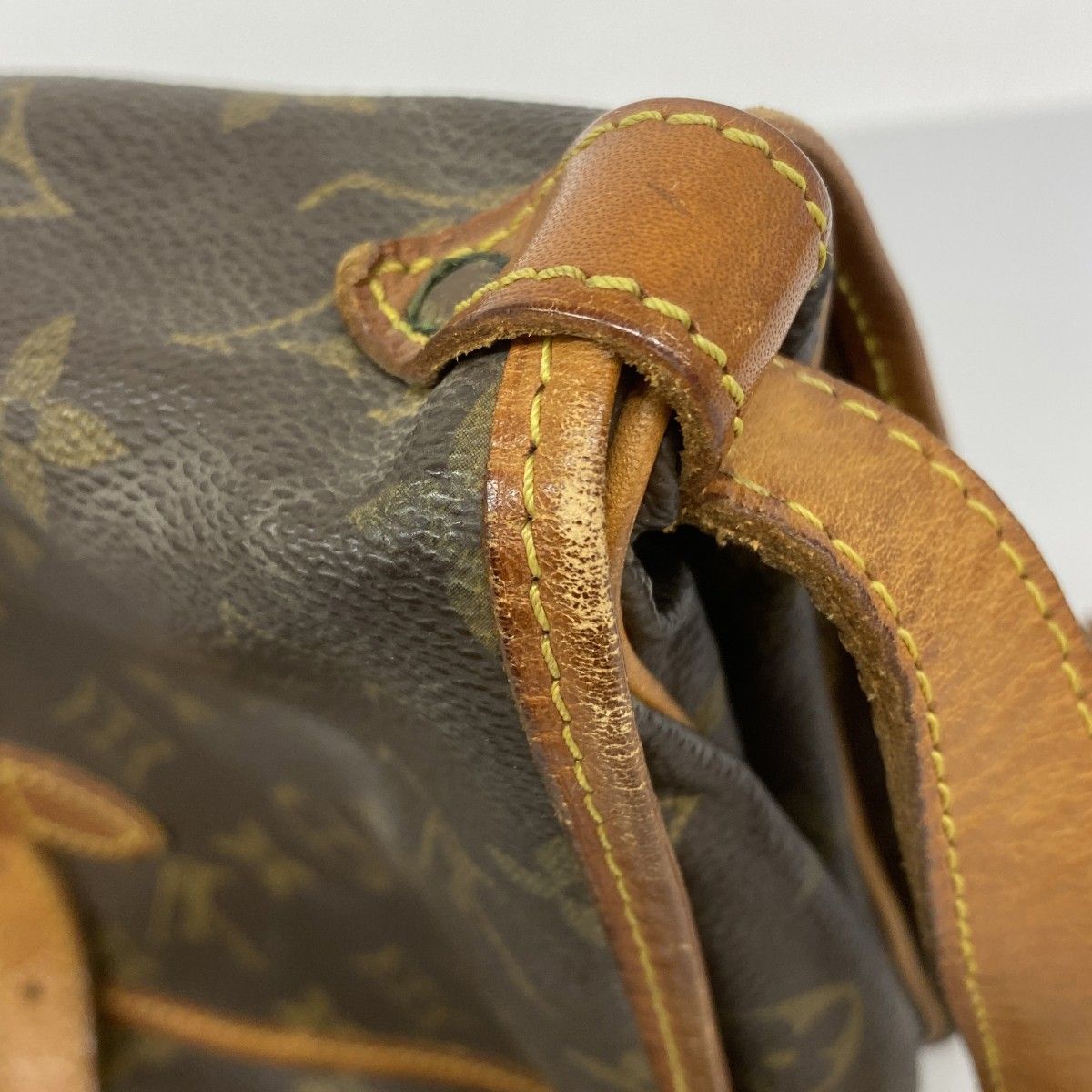 Louis Vuitton Shoulder Bag Monogram Saumur 30 M42256 Brown [Used]