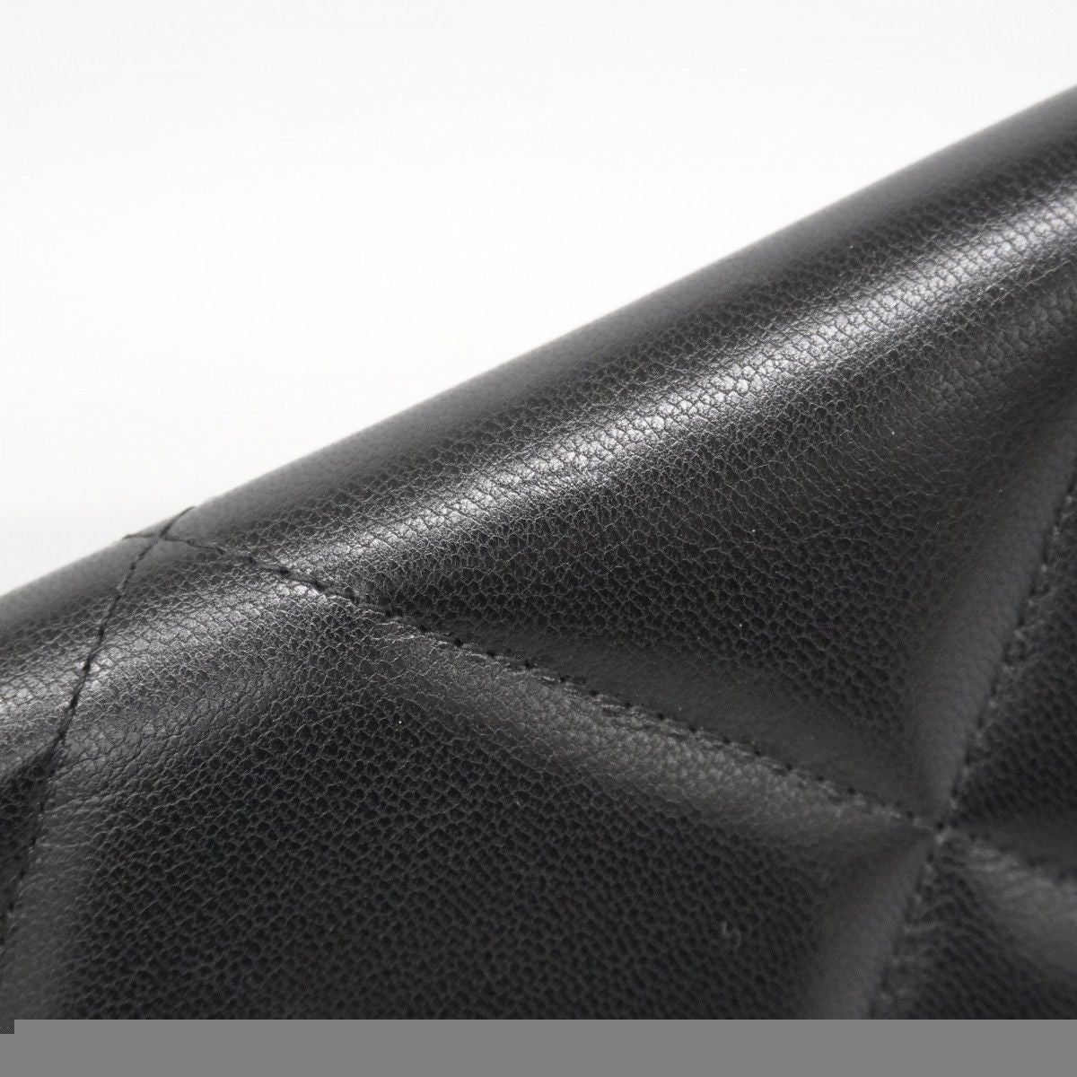 Chanel Wallet Chanel 19 Lambskin Black Gold Hardware [Used] Women's